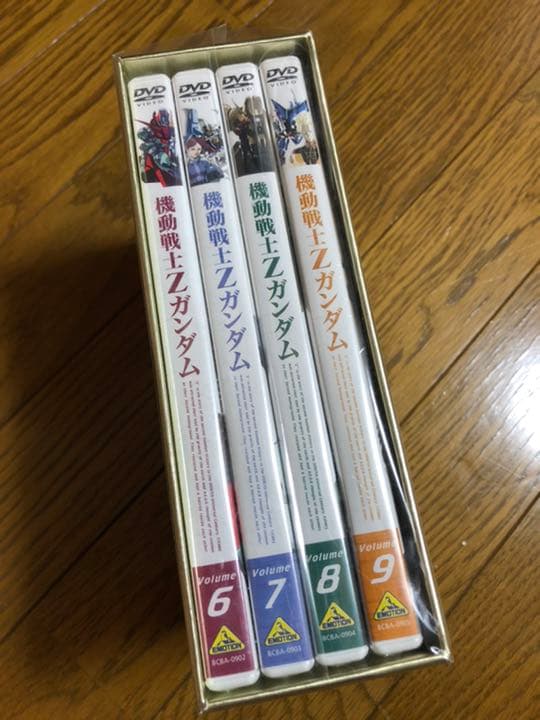 DVD 機動戦士Ｚガンダム　メモリアルボックス版　part I part II