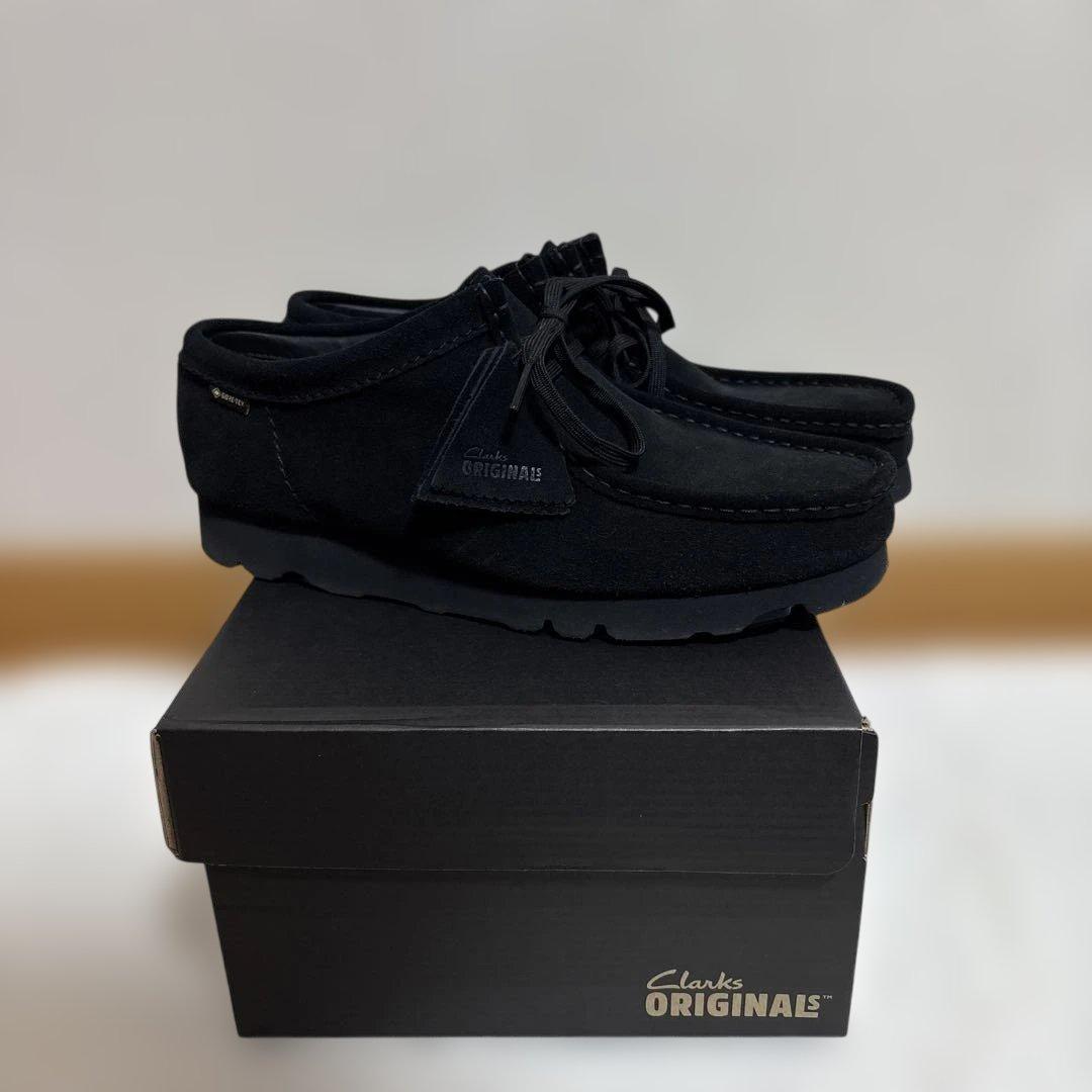 Clarks Originals ワラビー ブラック GORE-TEX