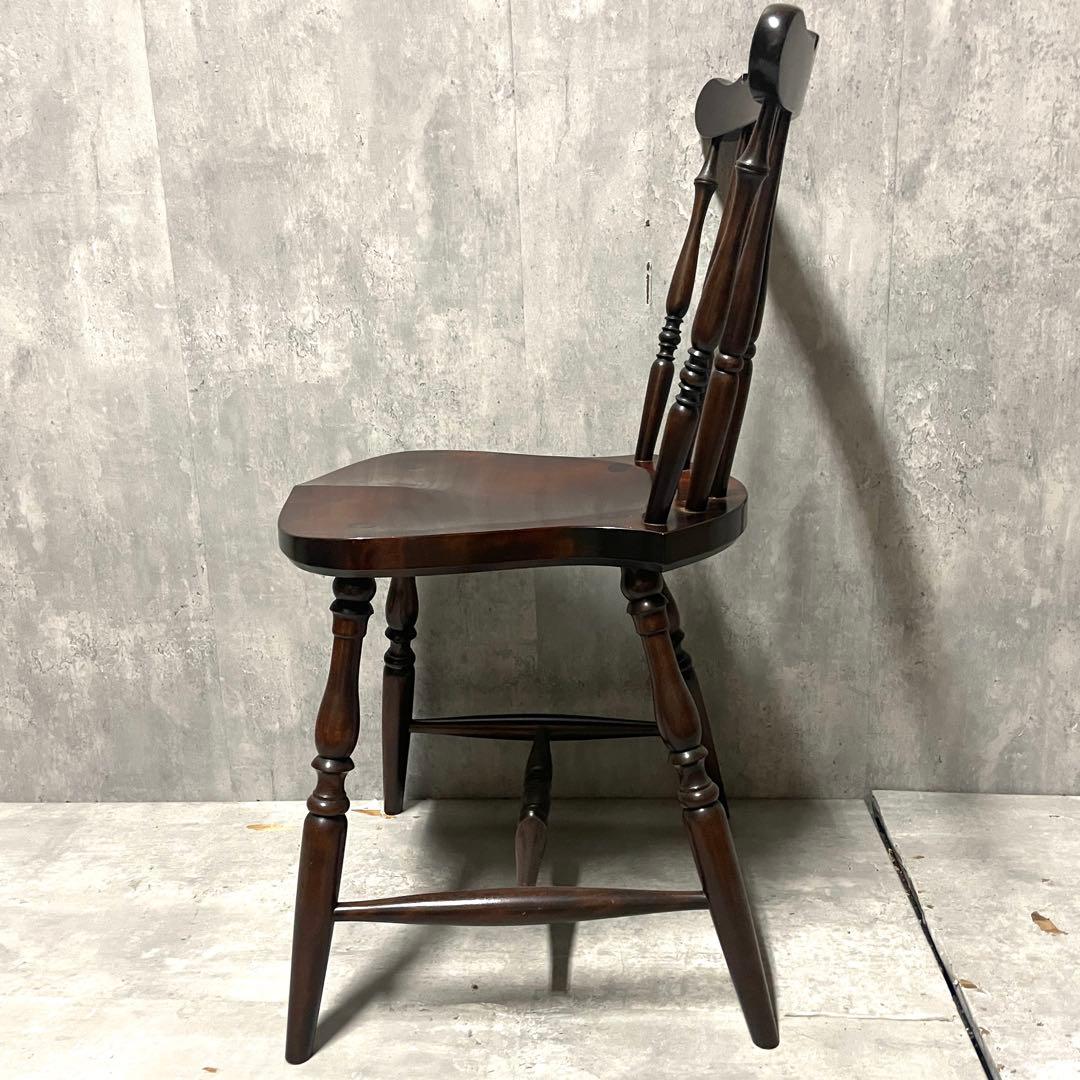 Bubu  松本民芸家具 SP型 スピンドルチェア① 銘入り