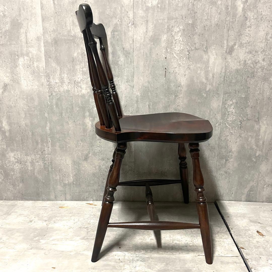 Bubu  松本民芸家具 SP型 スピンドルチェア① 銘入り