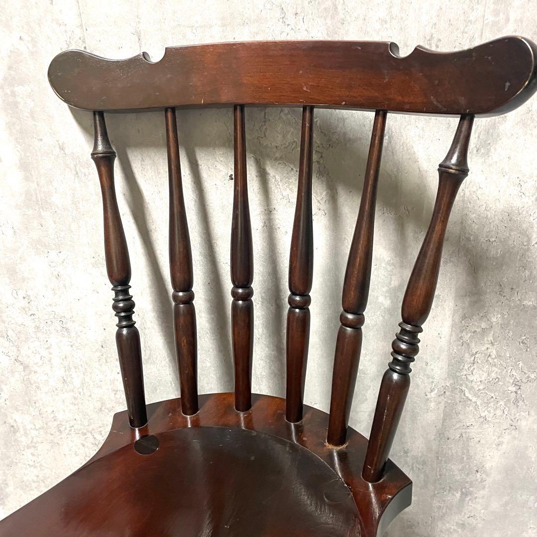 Bubu  松本民芸家具 SP型 スピンドルチェア① 銘入り