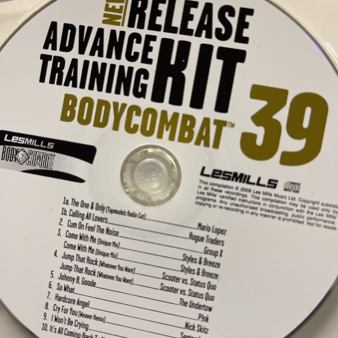 レズミルズ【BODYCOMBAT39】CD DVD レア版