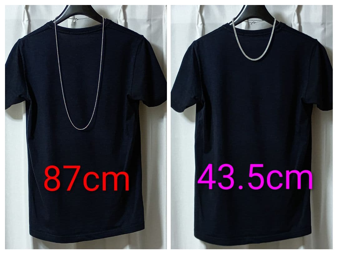 【美品】ティファニー ロングボールチェーン 87cm SILVER925