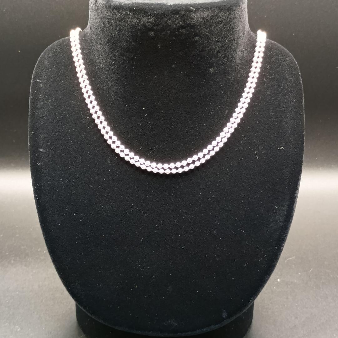 【美品】ティファニー ロングボールチェーン 87cm SILVER925