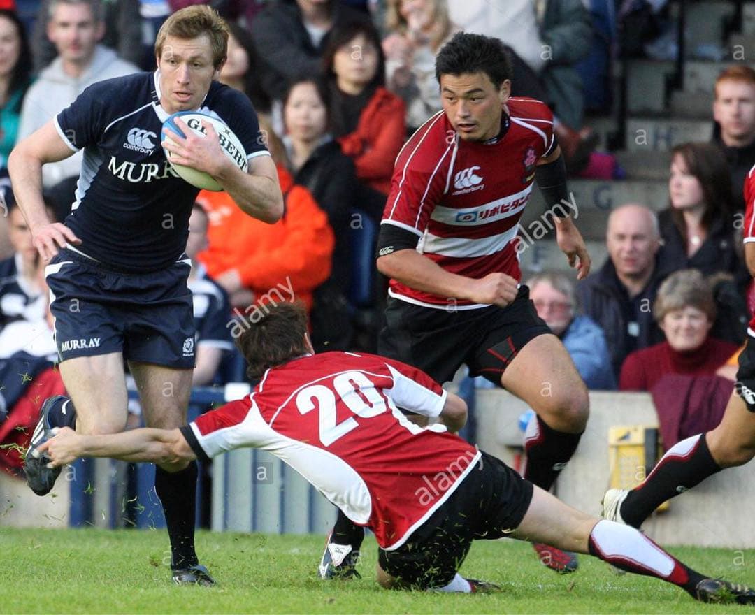 ラグビー元日本代表 五郎丸歩選手 2010年日本選抜の実使用ジャージ