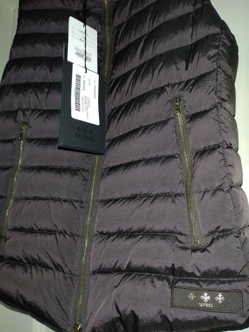 【未使用タグ付き】TATRAS　タトラス　ダウンベスト オルシエラ　サイズ2