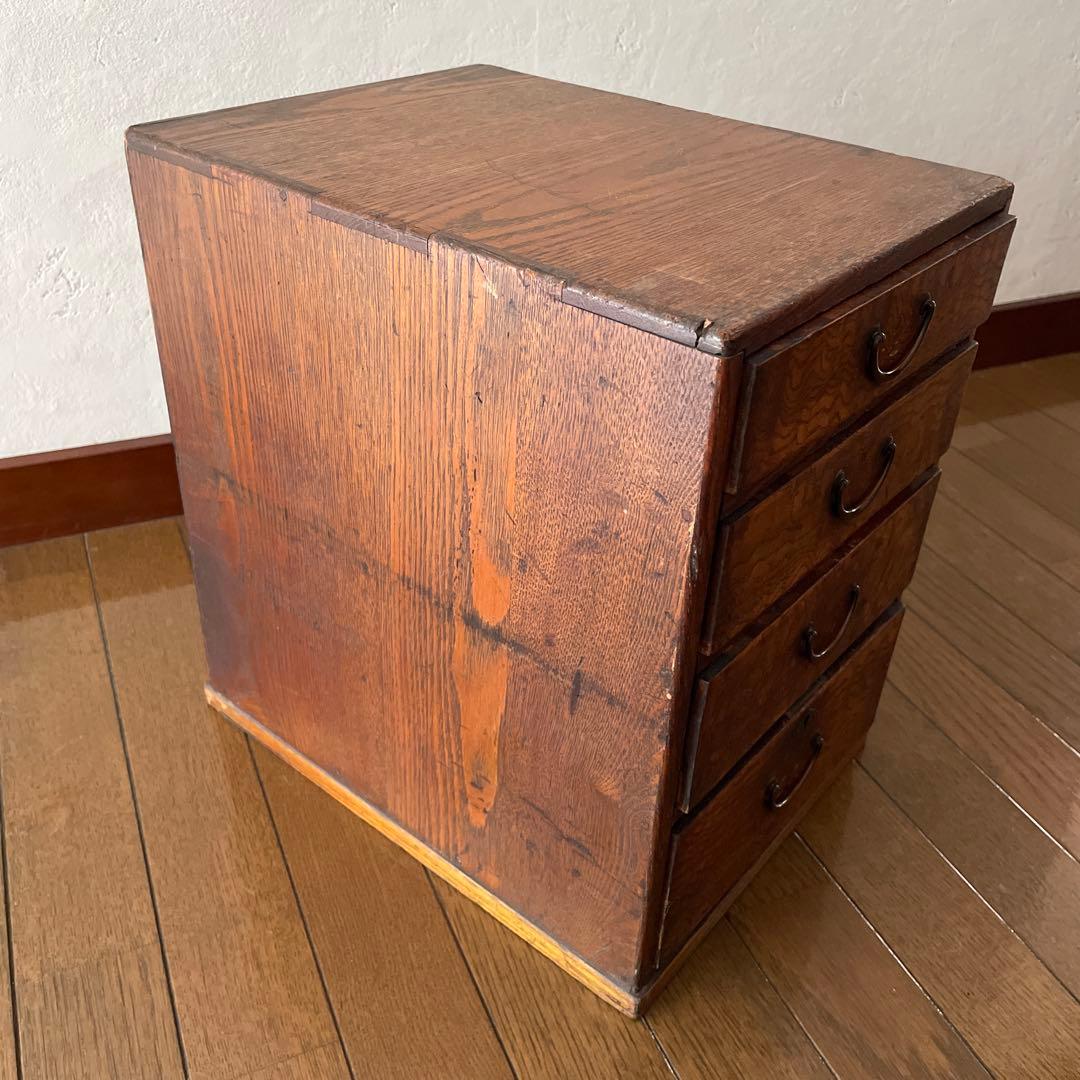 アンティーク　古道具　木製　小引き出し