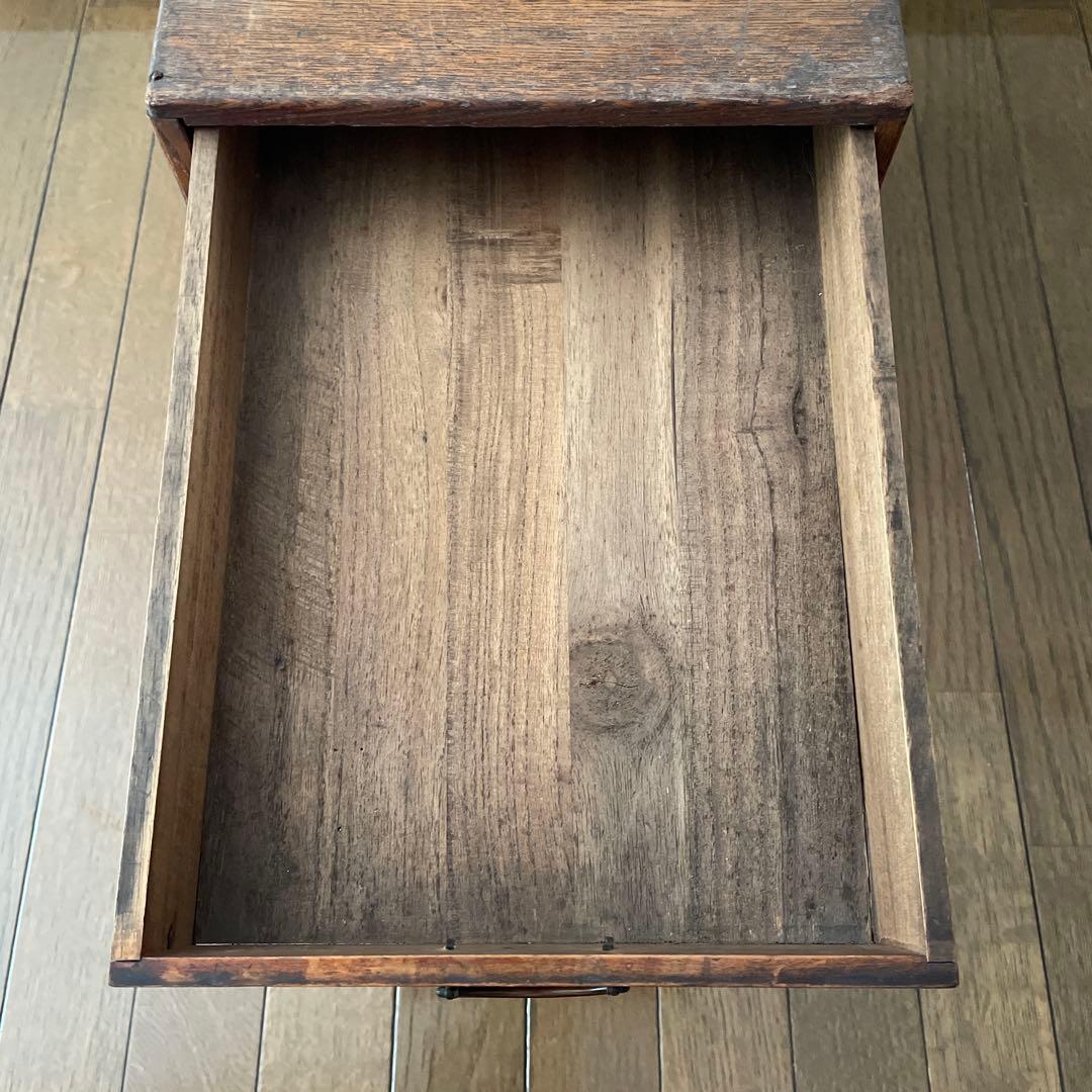 アンティーク　古道具　木製　小引き出し