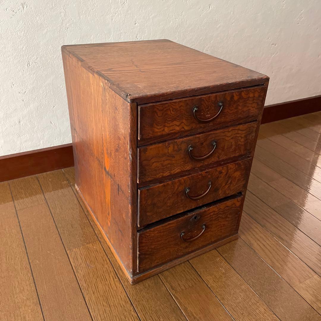 アンティーク　古道具　木製　小引き出し
