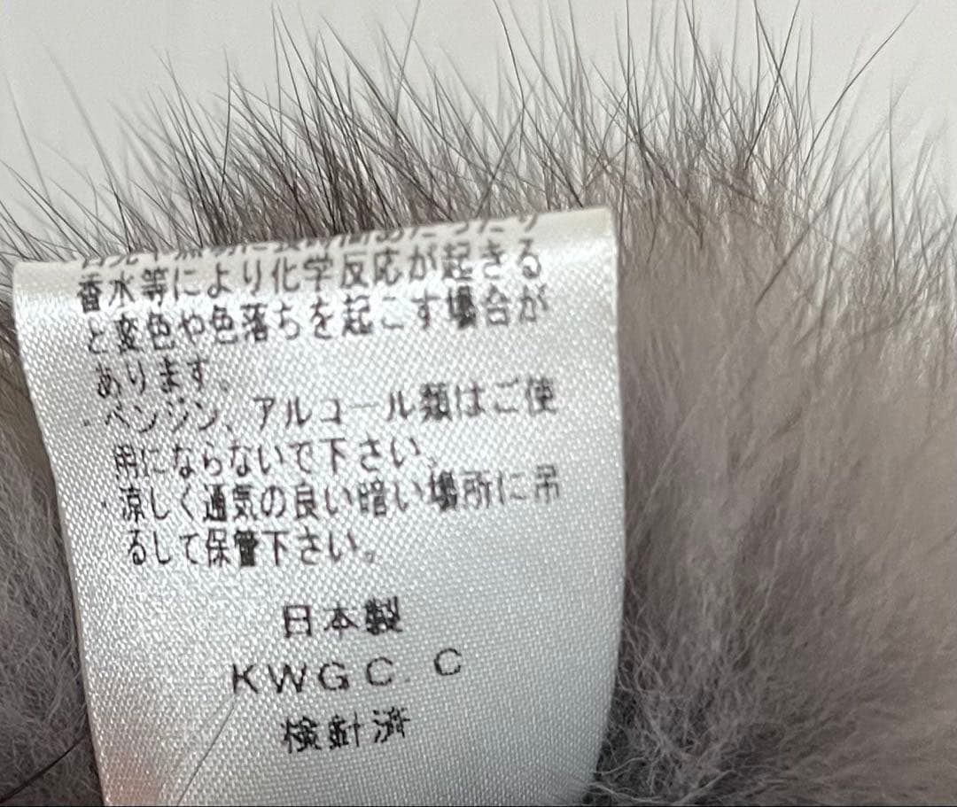 未使用✨【サガファー】フォックス カシミヤ100% 黒 セーブル マント ケープ