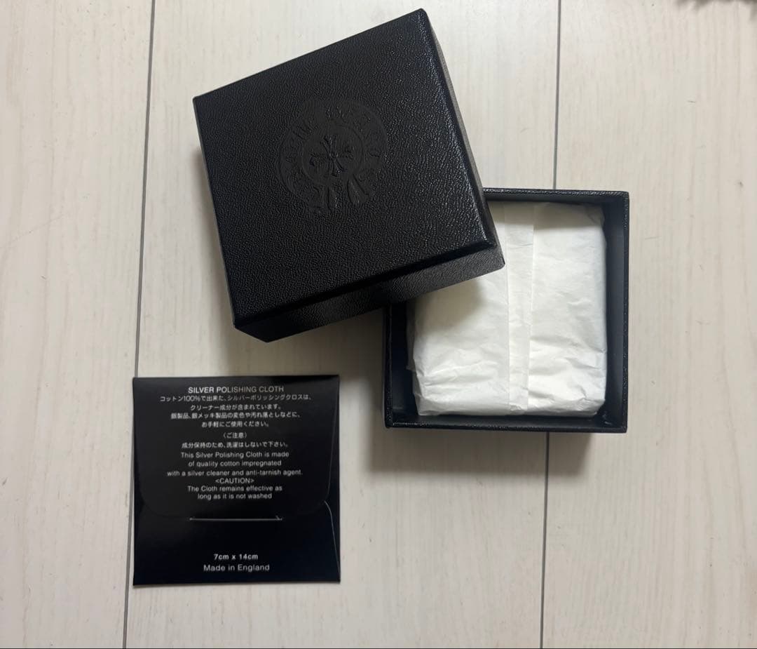 CHROME HEARTS CHクロスベビーファットドロップピアス