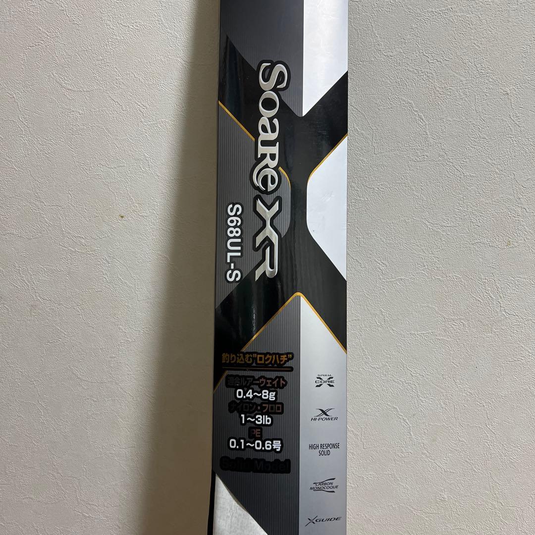 新品、未使用、保管、シマノ ソアレXR S68UL-S スピニング