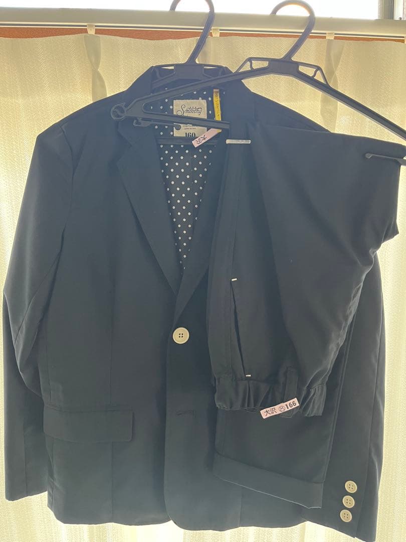 SMOOTHYダーク ネイビー スーツ・ブレザー 160