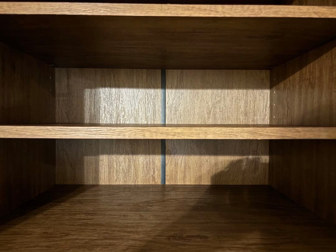 ニトリ ヴィンテージテイストのごみ箱上ラック スリム(WAL)