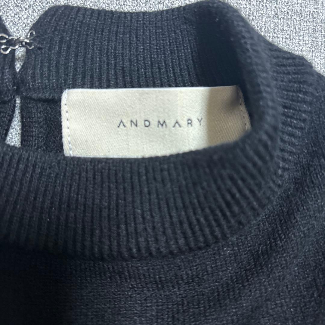 ワンピース ANDMARY Nadia check long dress