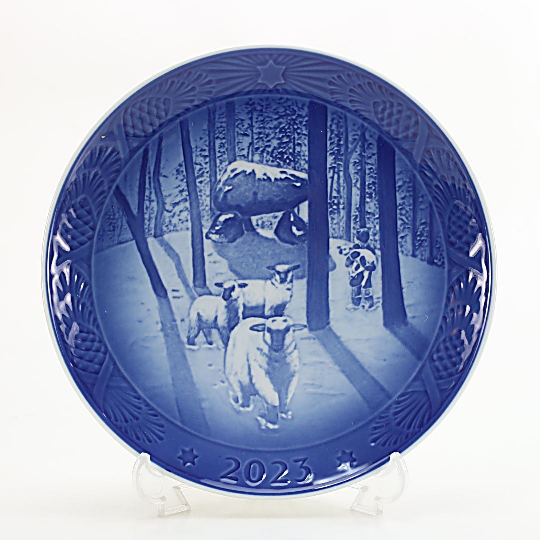 2023年 「森のクリスマス」 イヤープレート ロイヤルコペンハーゲン
