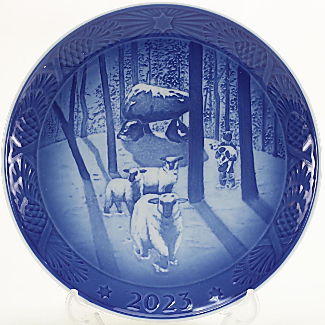 2023年 「森のクリスマス」 イヤープレート ロイヤルコペンハーゲン