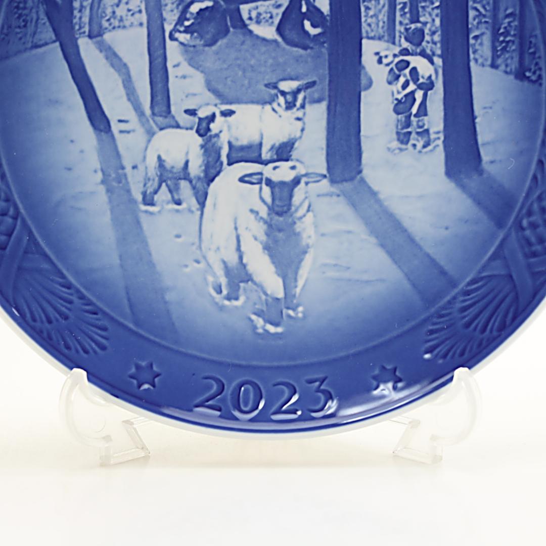 2023年 「森のクリスマス」 イヤープレート ロイヤルコペンハーゲン