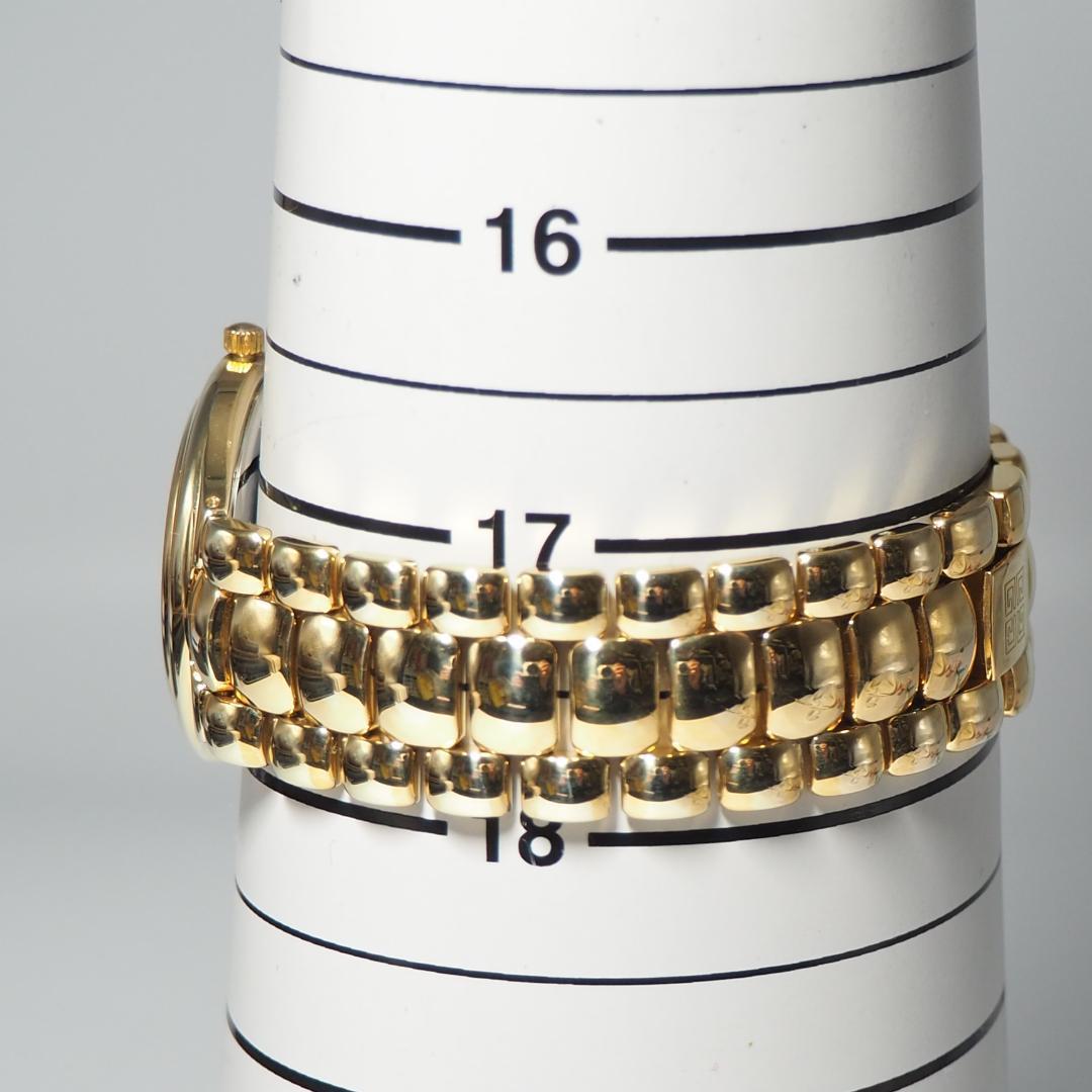 美品 ジバンシイ GIVENCHY デイト メンズ 腕時計 ゴールド F615