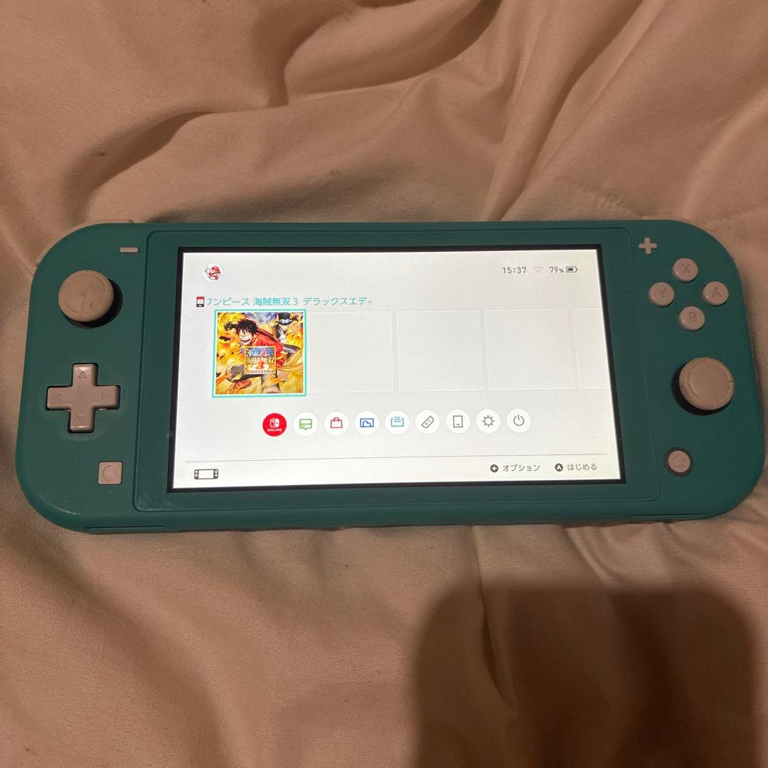 Nintendo Switch Lite ターコイズ　海賊無双3付き