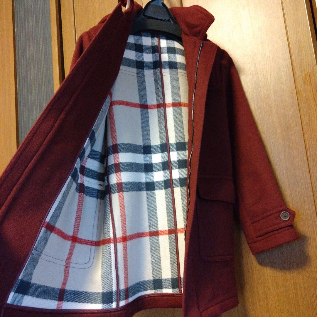 BURBERRY CHILDREN ウールコート 12Y バーガンディ