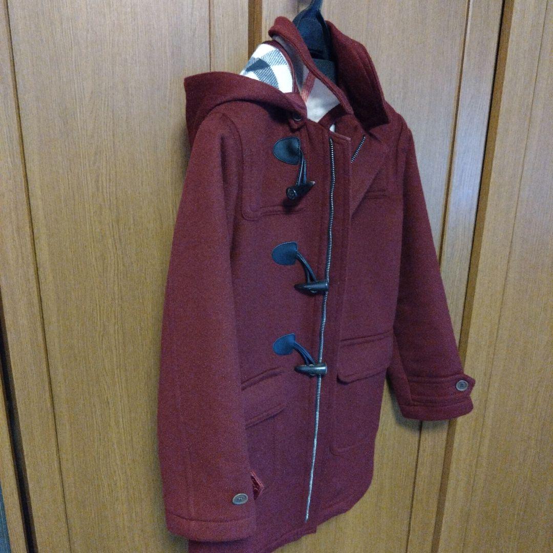 BURBERRY CHILDREN ウールコート 12Y バーガンディ