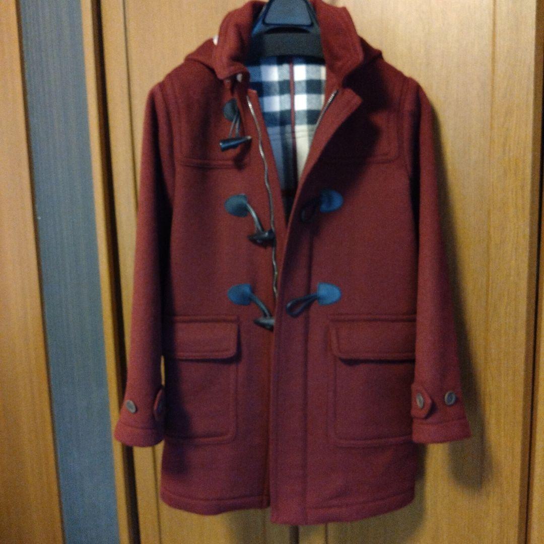 BURBERRY CHILDREN ウールコート 12Y バーガンディ