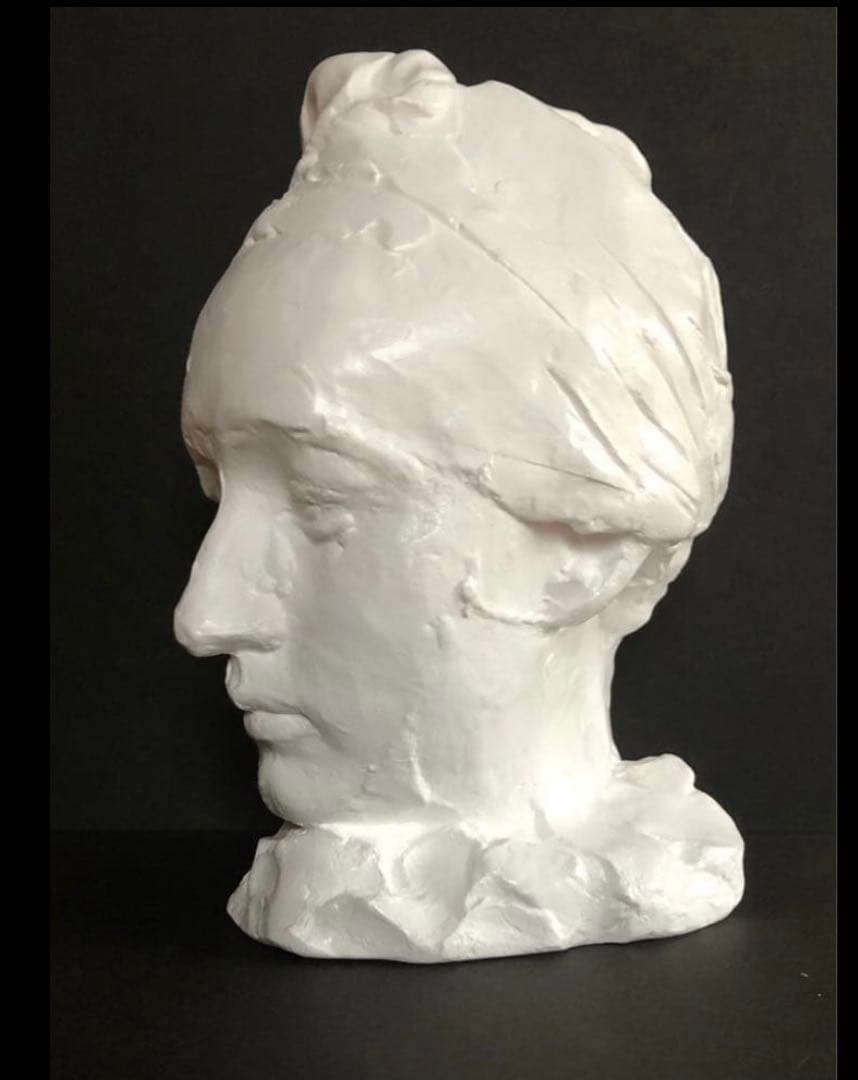い*し様 ロダン作　『フリジア帽をかぶったカミーユ』　石膏像