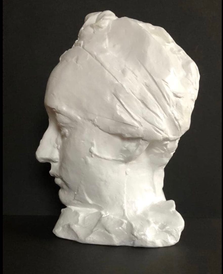 い*し様 ロダン作　『フリジア帽をかぶったカミーユ』　石膏像
