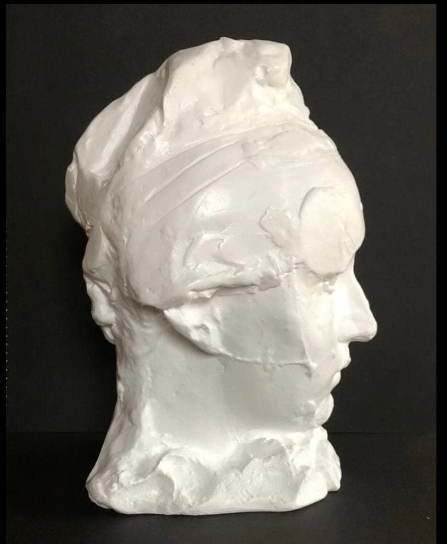 い*し様 ロダン作　『フリジア帽をかぶったカミーユ』　石膏像