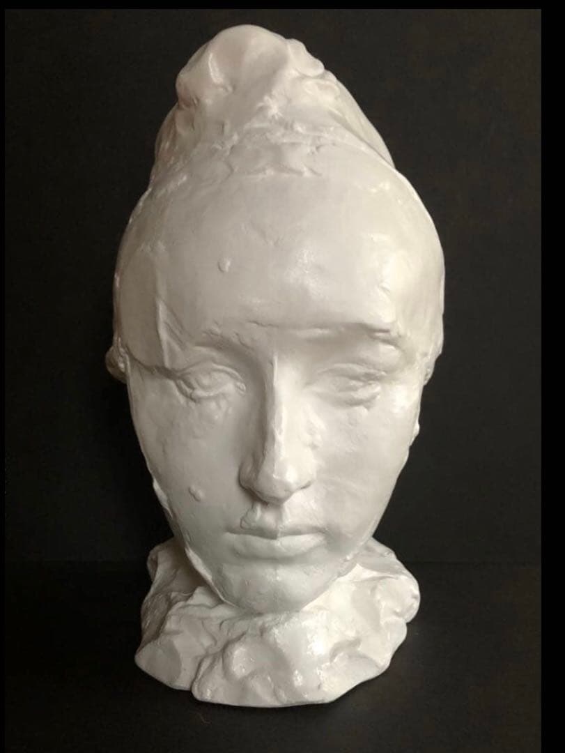 い*し様 ロダン作　『フリジア帽をかぶったカミーユ』　石膏像