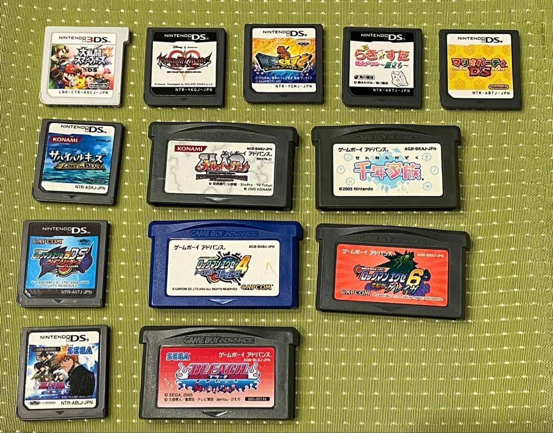 ソフトまとめ売り　【3DS/DS/GBA】