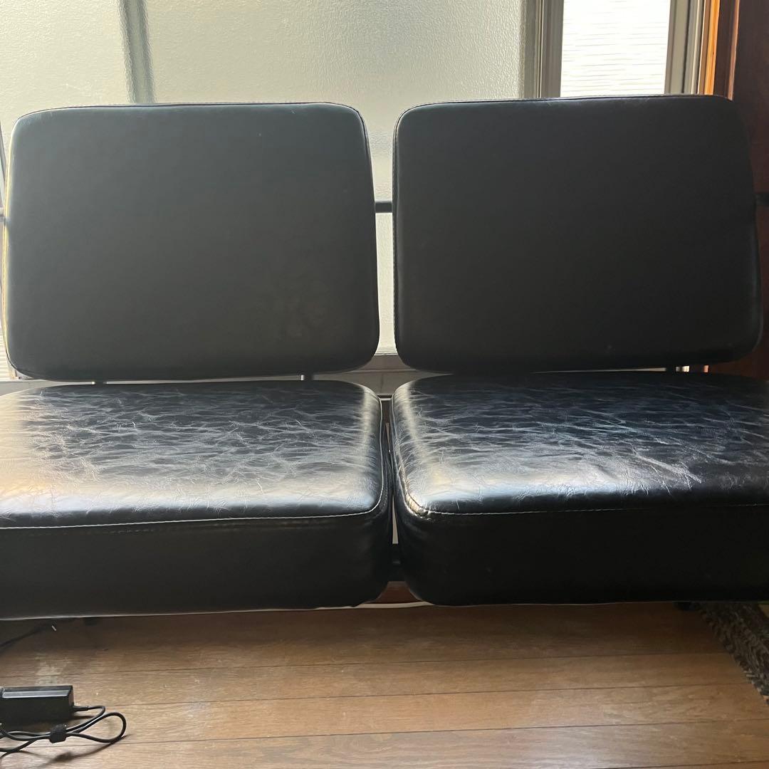 LOWYA ロウヤ　ソファ　2人掛け　インダストリアル　ヴィンテージ