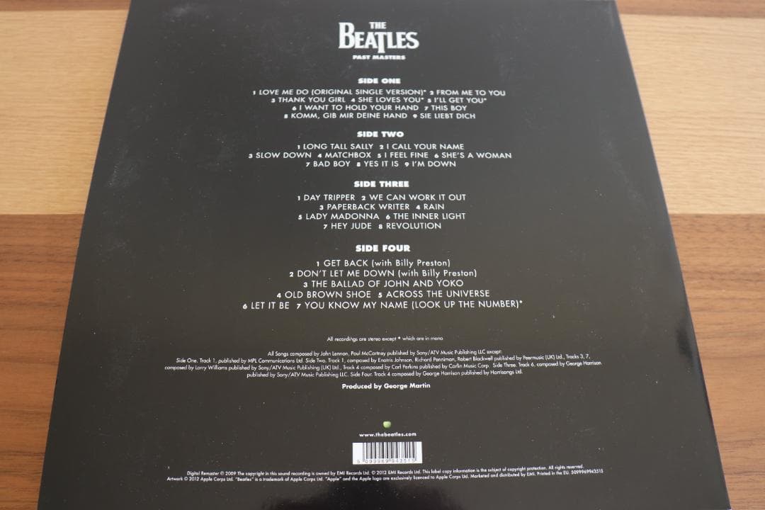 その他 The Beatles Past Masters