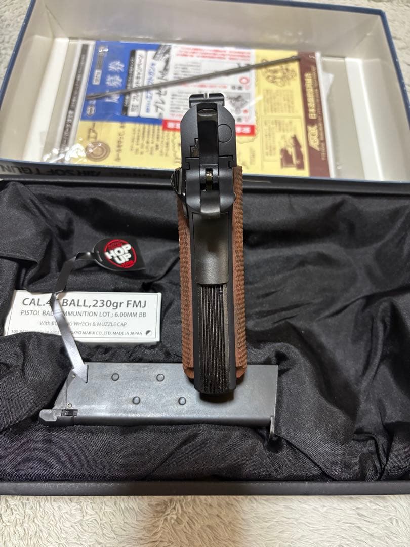 マルイ　コルトガバメント　Mark Ⅳ SERIES 70 ブラックウッド調