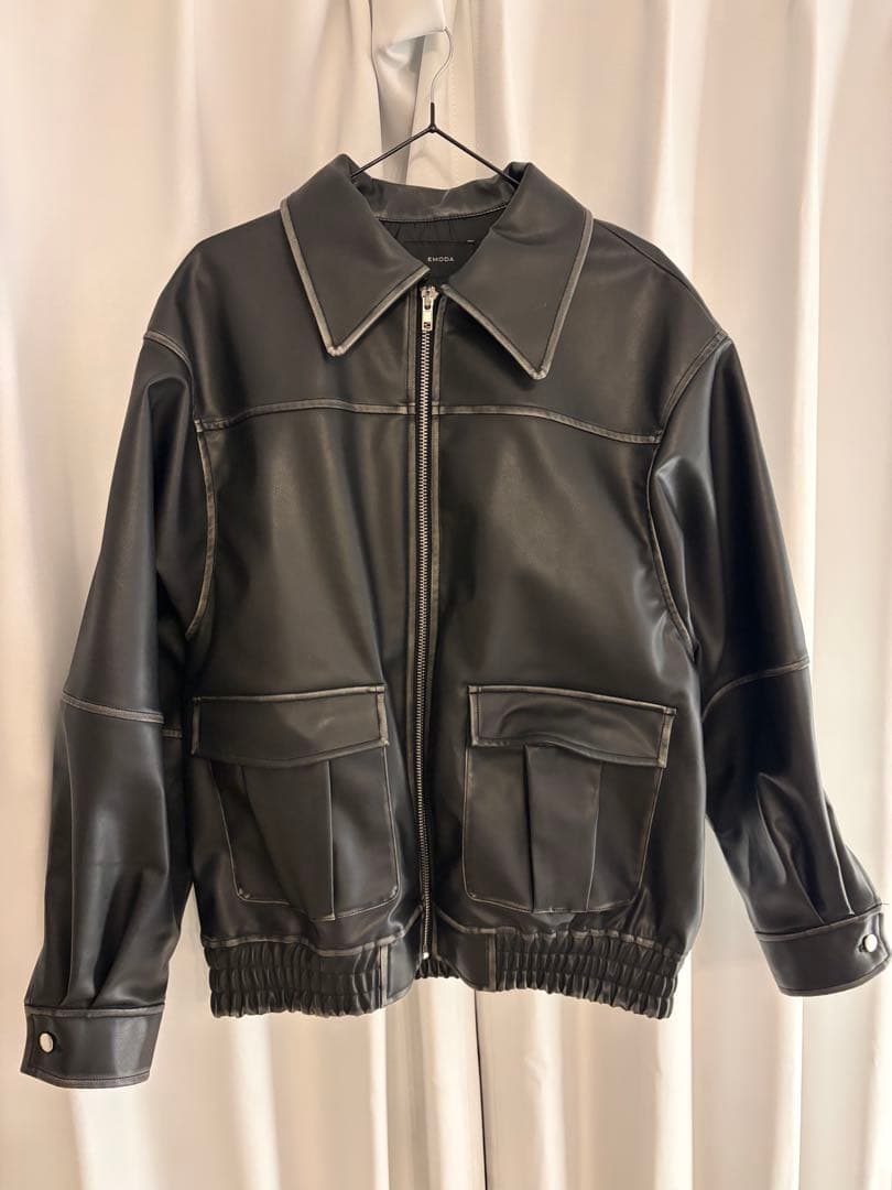 EMODA ヴィンテージライクオーバーブルゾンセットアップ（セット販売）