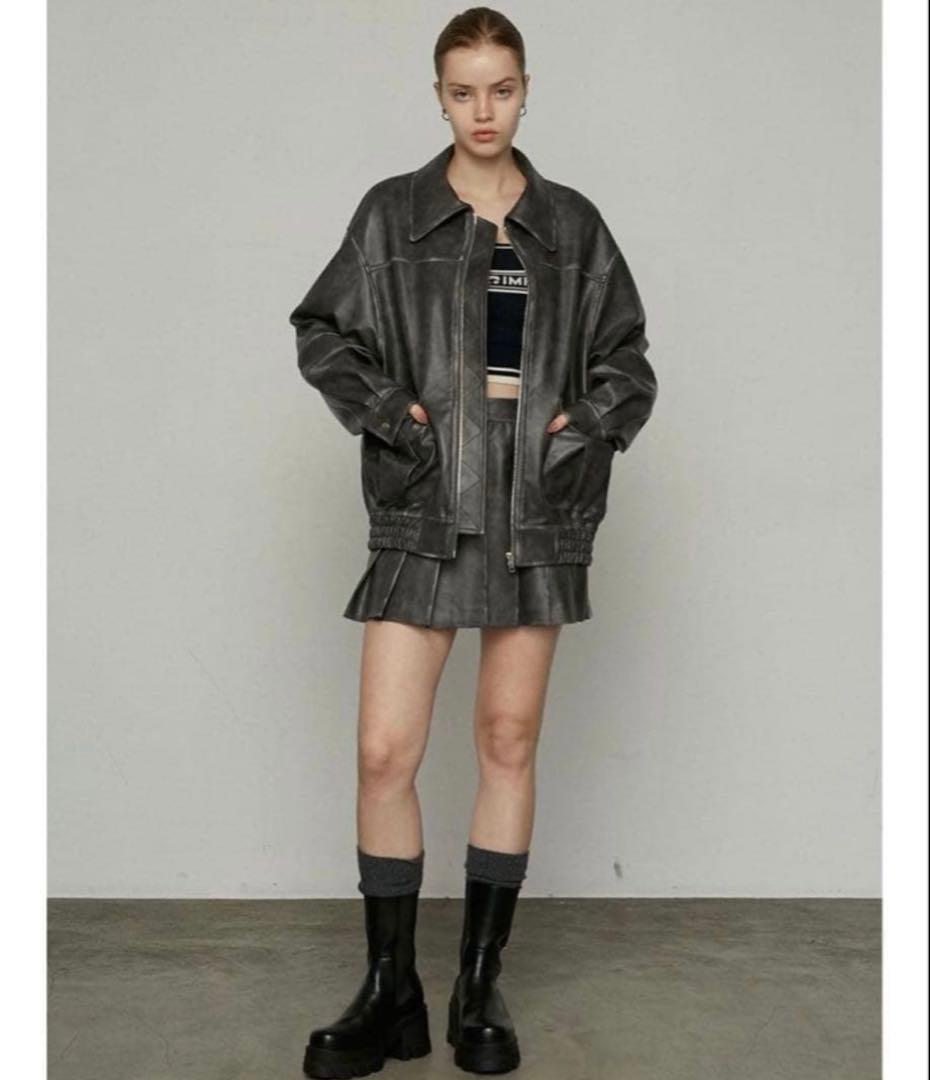 EMODA ヴィンテージライクオーバーブルゾンセットアップ（セット販売）