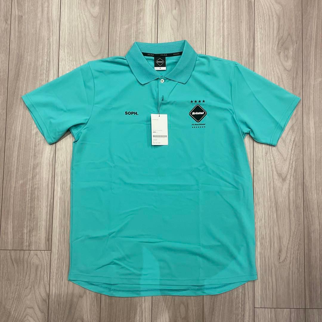 【M】22 F.C.R.B. S/S TEAM POLO LIGHT BLUE