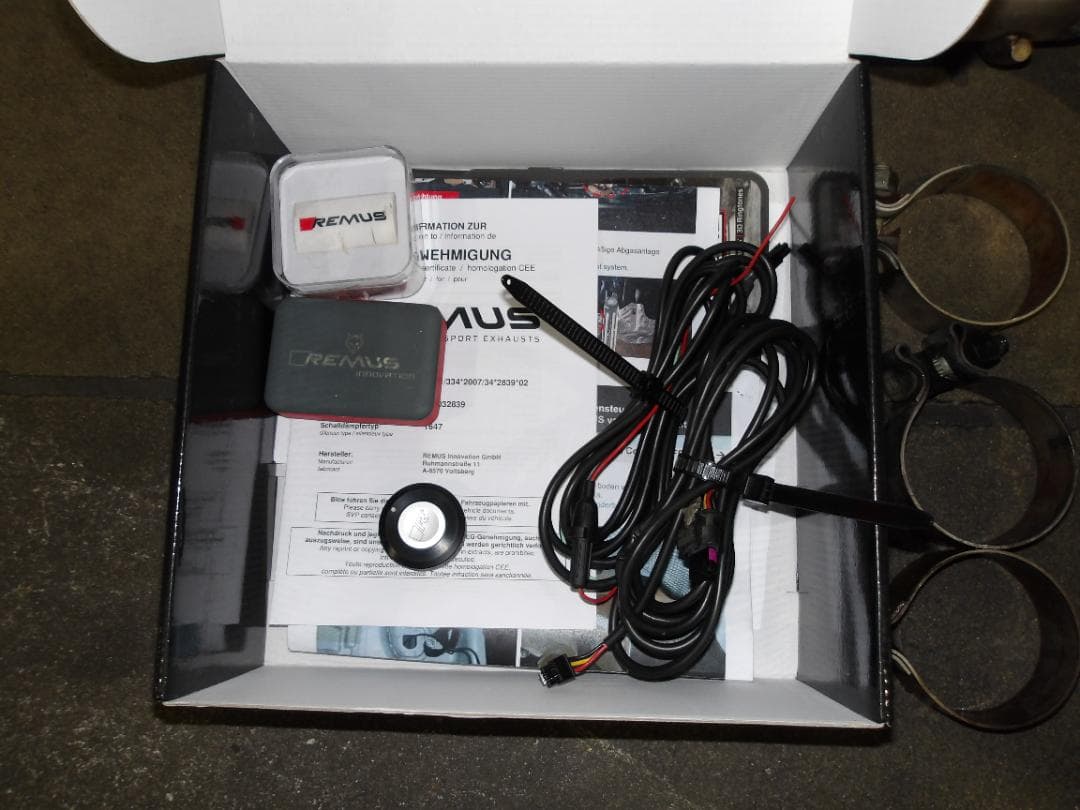 REMUS F56　MINI JCW　レムスマフラー　フルセット　取説もあり