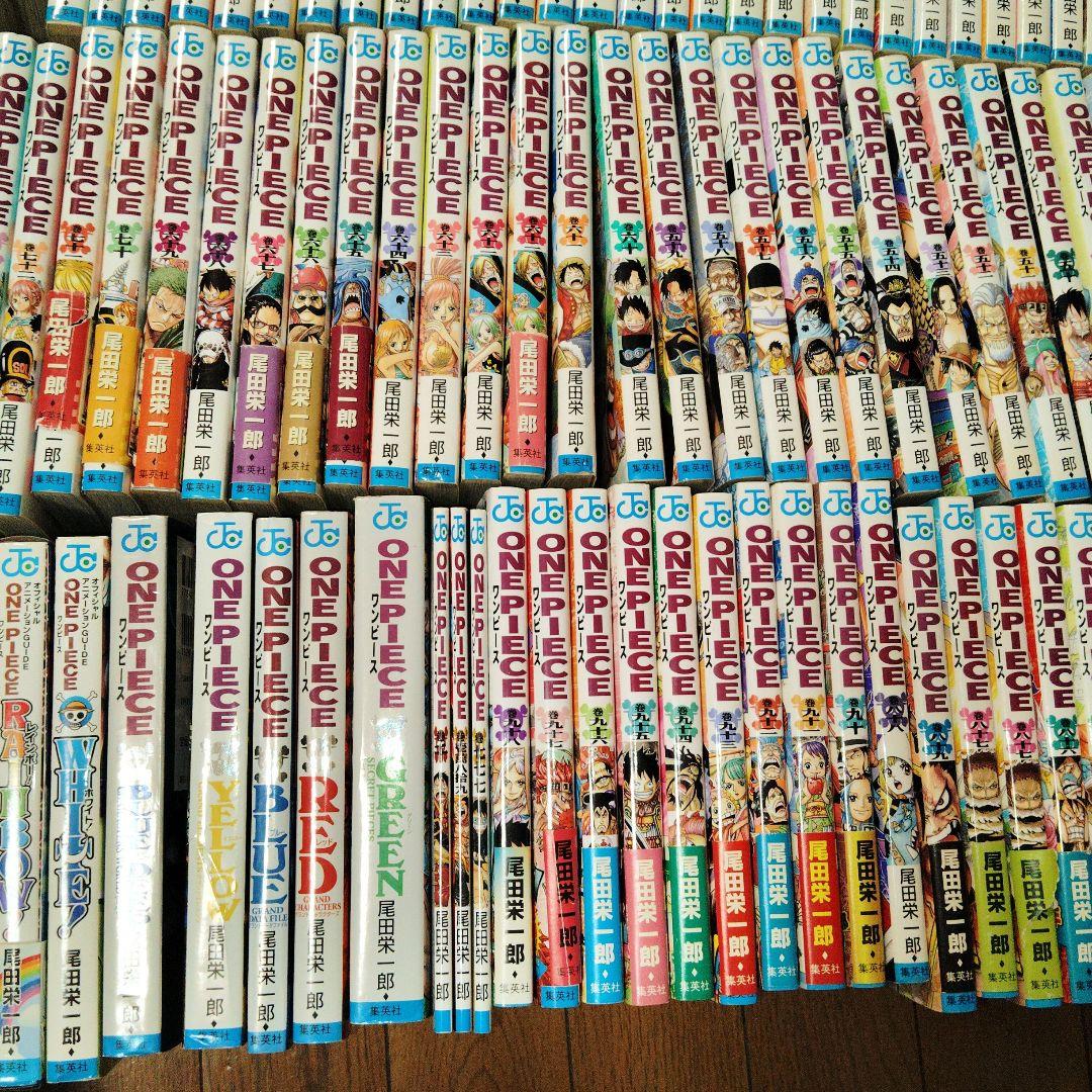 ONE PIECE 漫画セット 全1~98巻＋ダブリ3冊＋関連本13冊 おまとめ