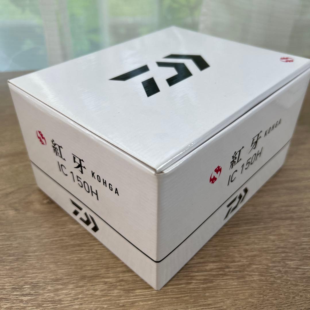 美品 DAIWA ダイワ 21紅牙 IC 150H 早い者勝ち