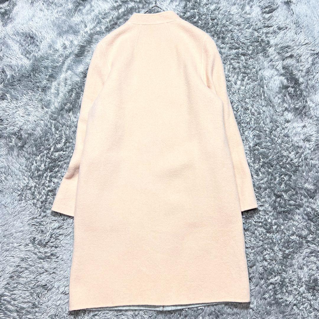 セオリー　現行　リバーシブル チェスターコート　グレー　ネイビー　S 美品