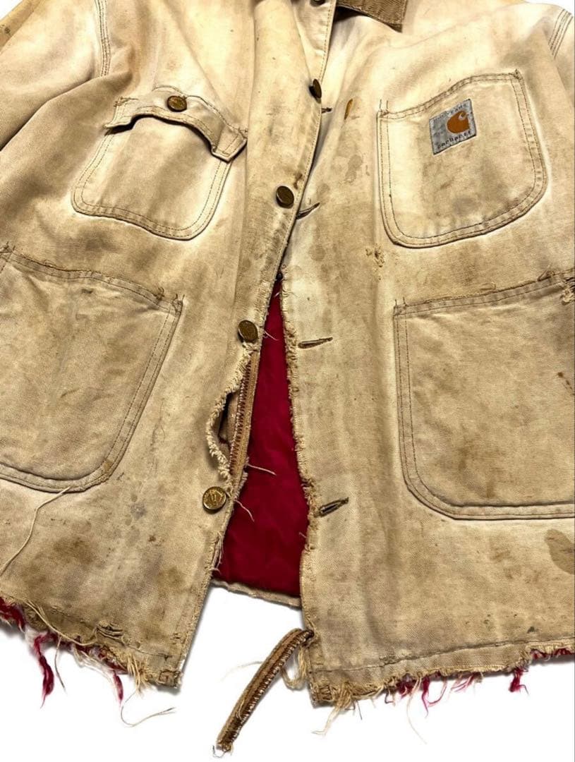 carhartt 100周年 ミシガンチョアジャケット サンフェード 野村訓市