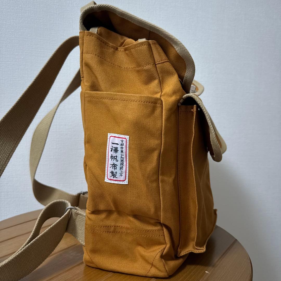 【美品】一澤信三郎帆布　復刻リュック　３回使用