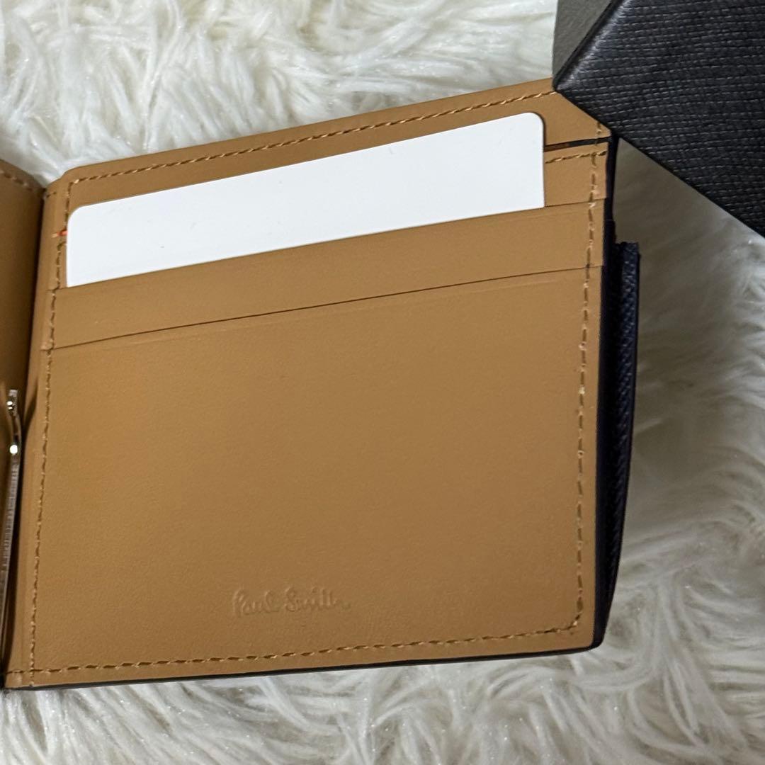⭐️新品未使用⭐️　PaulSmith　ポールスミス　マネークリップ　ネイビー
