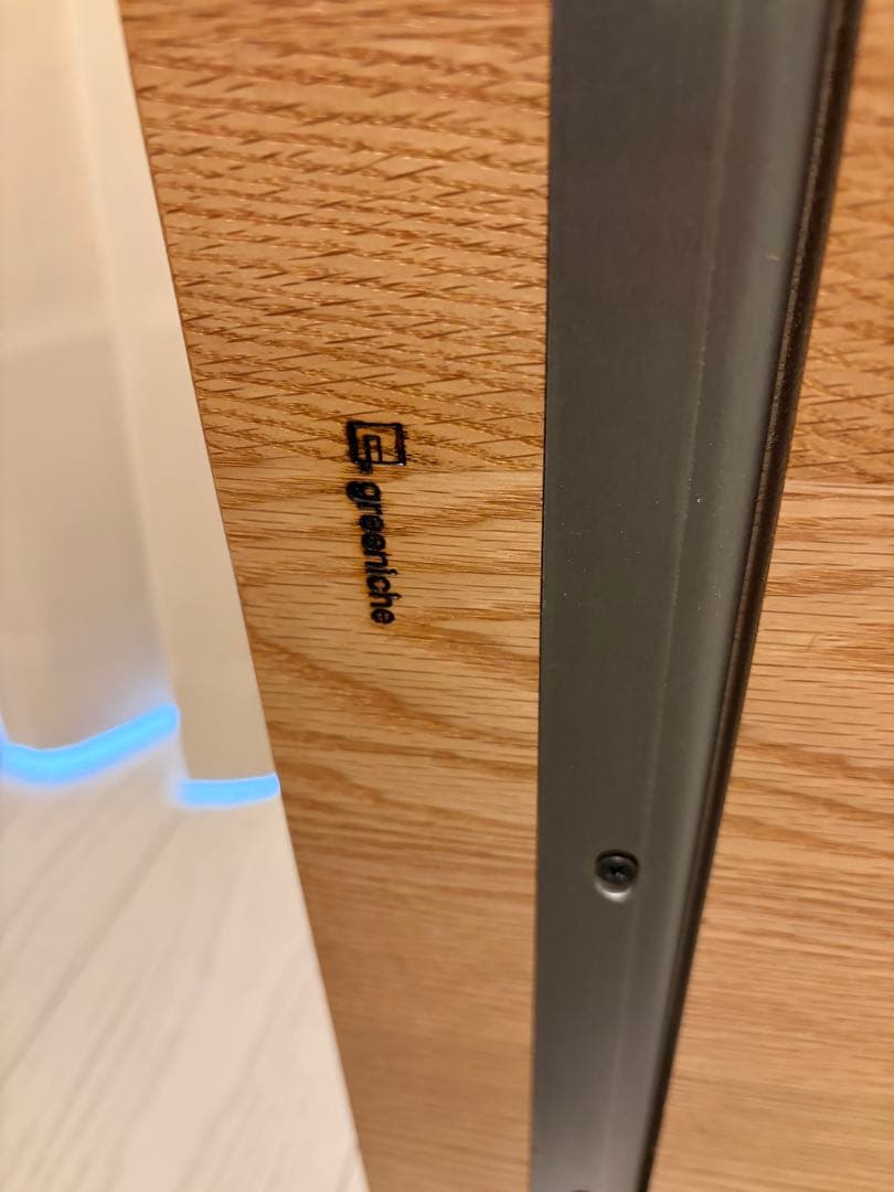 greeniche Cafe Table 800×600 オーク H610mm