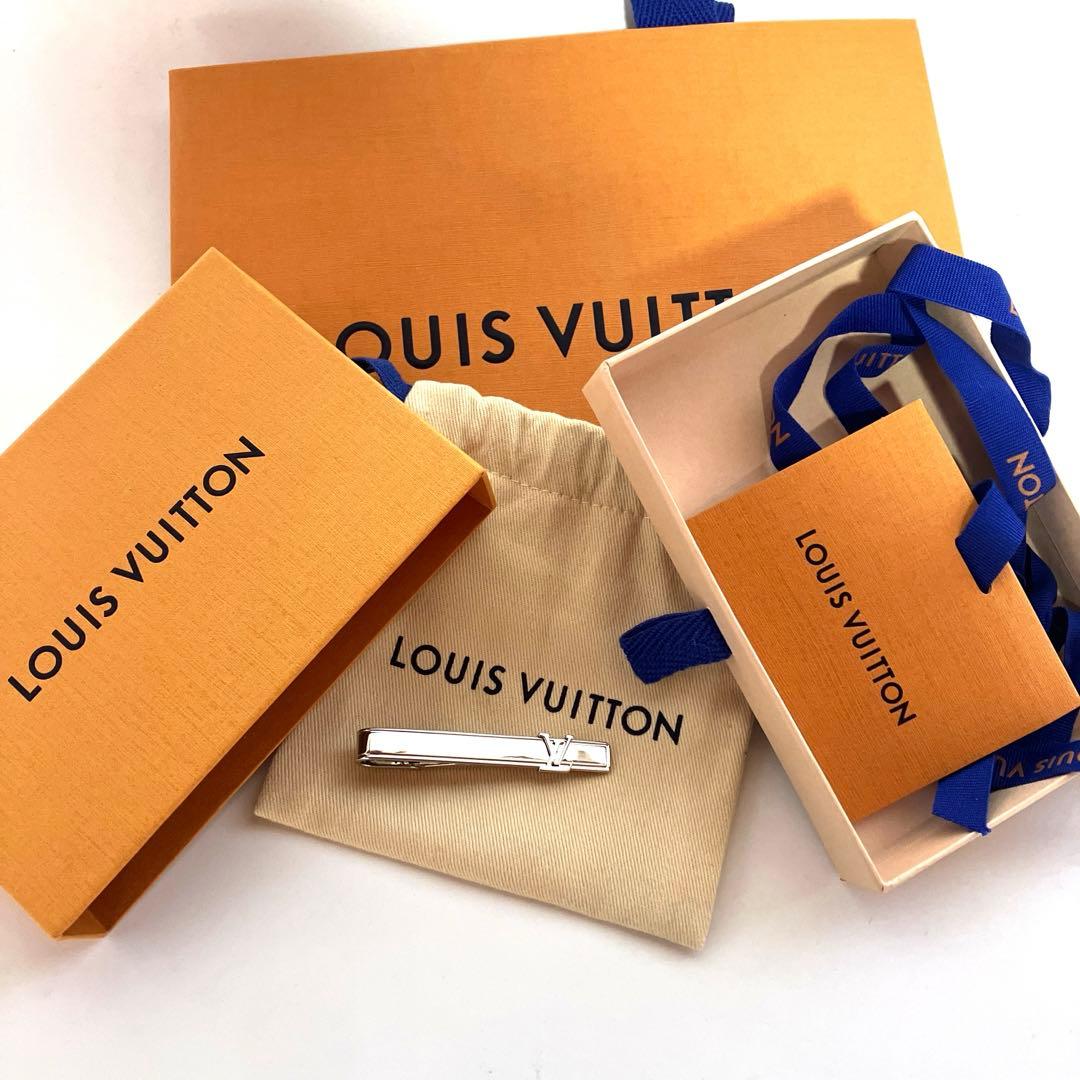 【未使用】LOUIS VUITTON ルイヴィトン LVイニシャル ネクタイピン