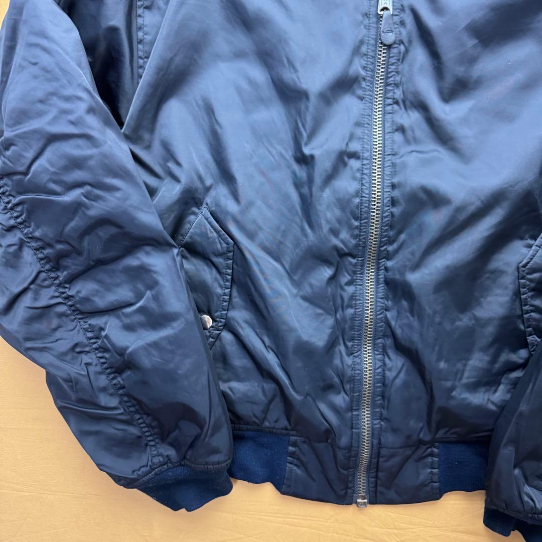 Alpha MA1 MA-1 ブラック　フライトジャケット　XL アルファ