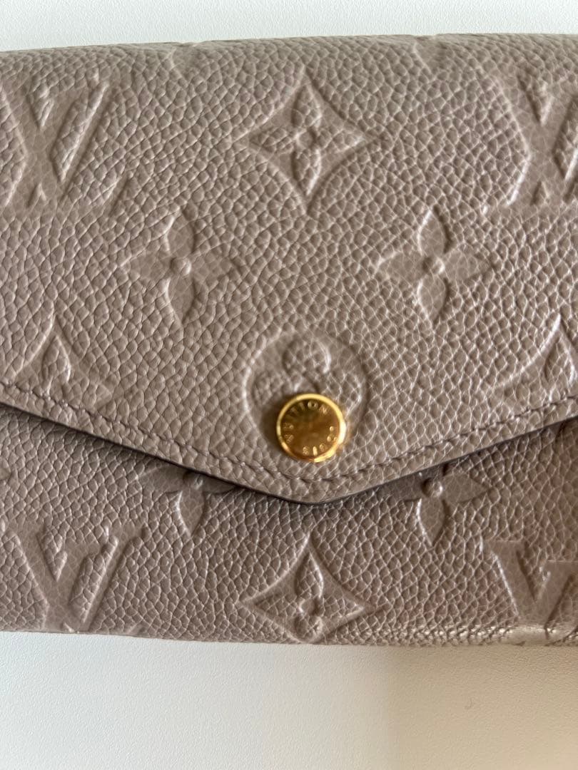 【美品】ルイヴィトン ポルトフォイユ サラ アンプラント