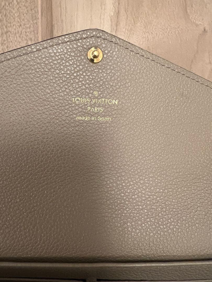 【美品】ルイヴィトン ポルトフォイユ サラ アンプラント